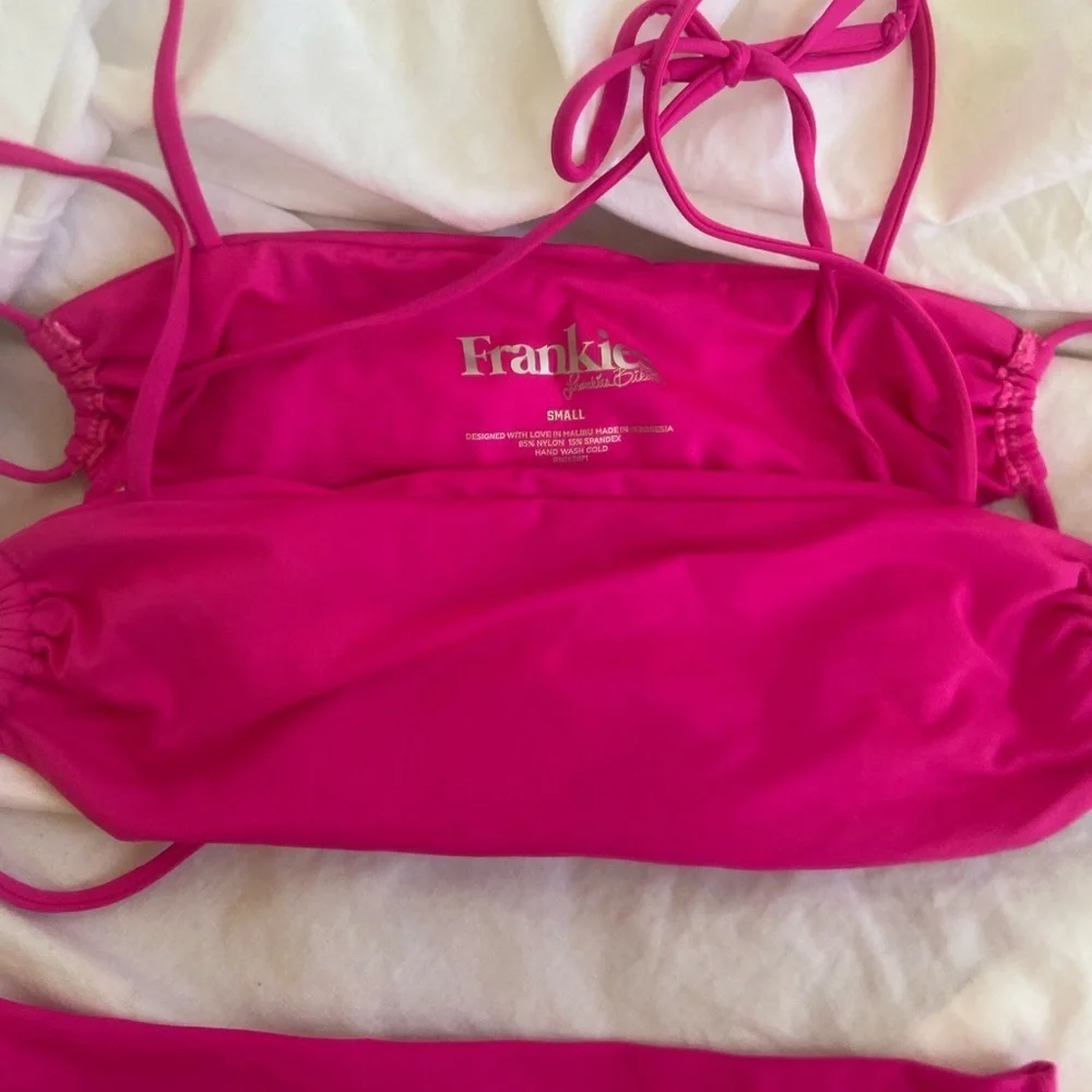Frankie’s Bikini pink Bikini Set Size Small